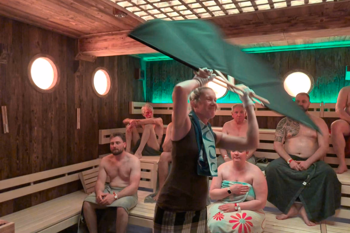 Wie viele Aufgüsse gibt es in der Sauna?