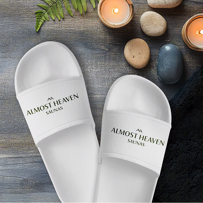 Wie unhöflich ist das Tragen von Bade Sandalen in der Sauna?