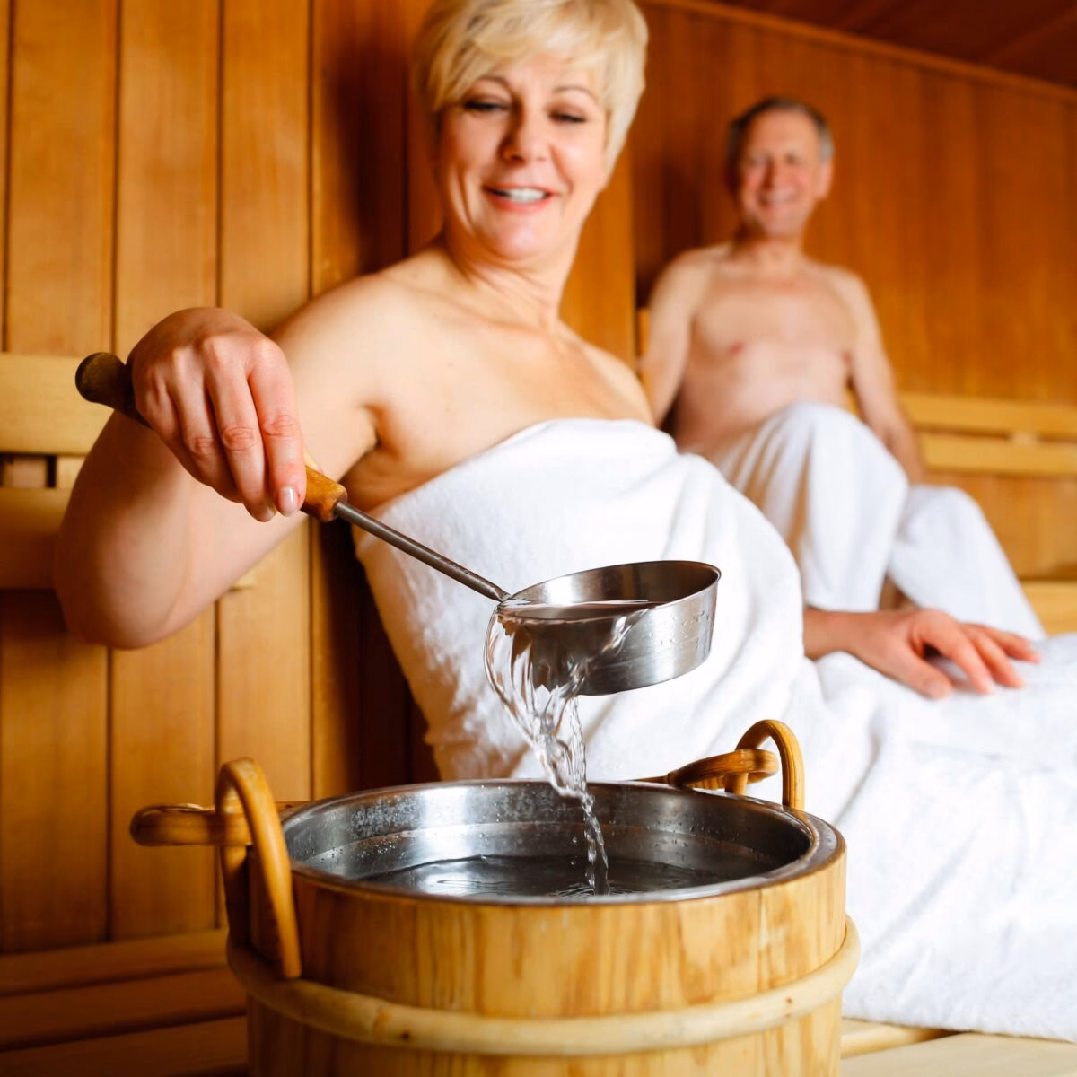 Wie fängt man am besten in die Sauna an?