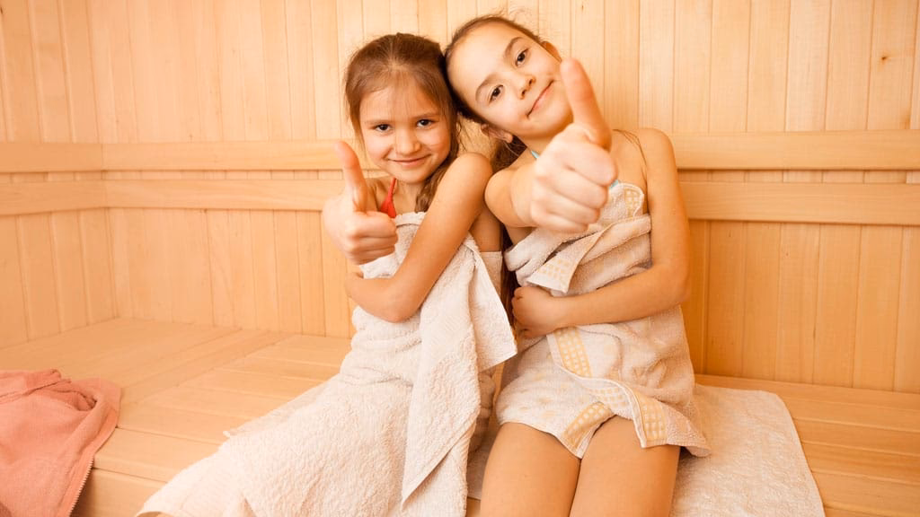 Welche Vorteile bietet die Sauna für Kinder?