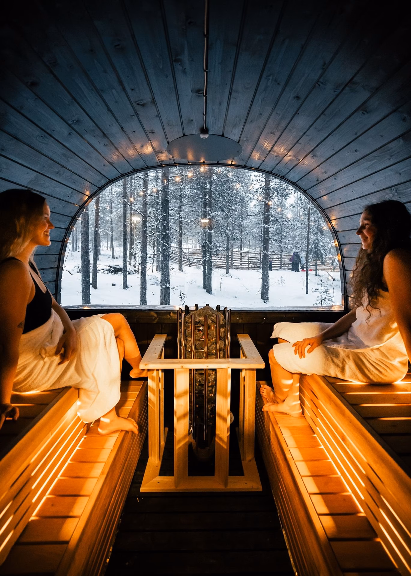 How many saunas & thermal baths are there?