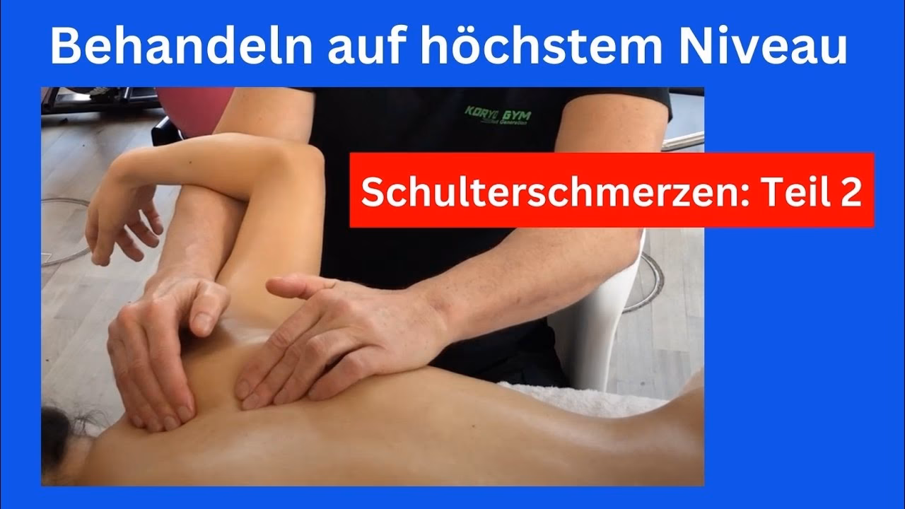 Was tun bei Schmerzen auf dem Schulterblatt?