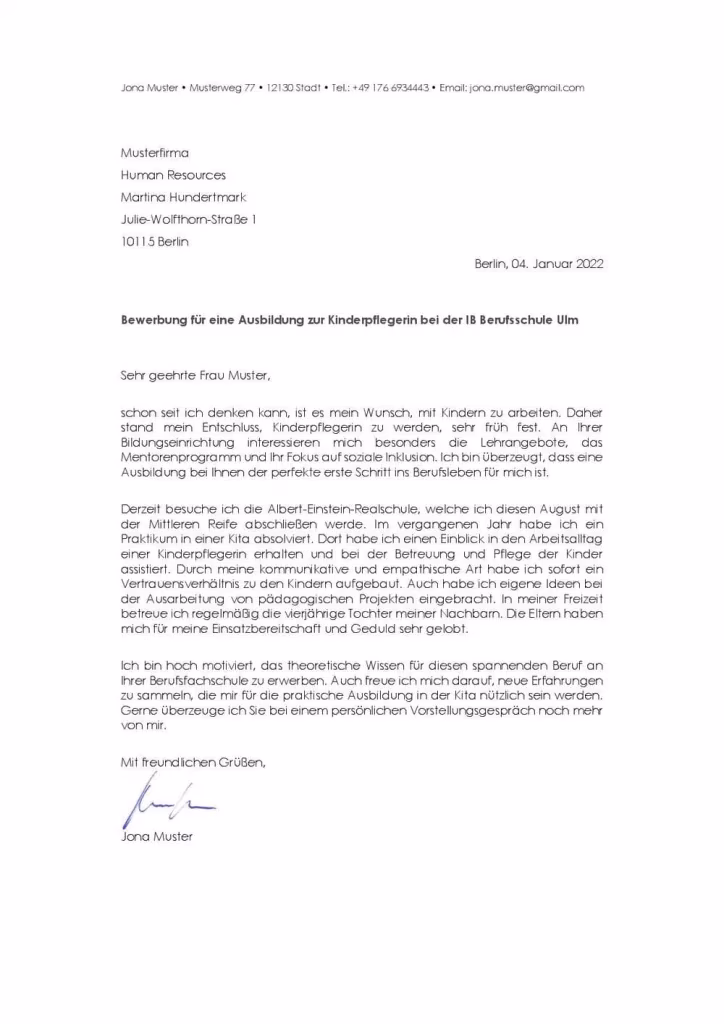 Wie schreibe ich eine Bewerbung als Rezeptionist?