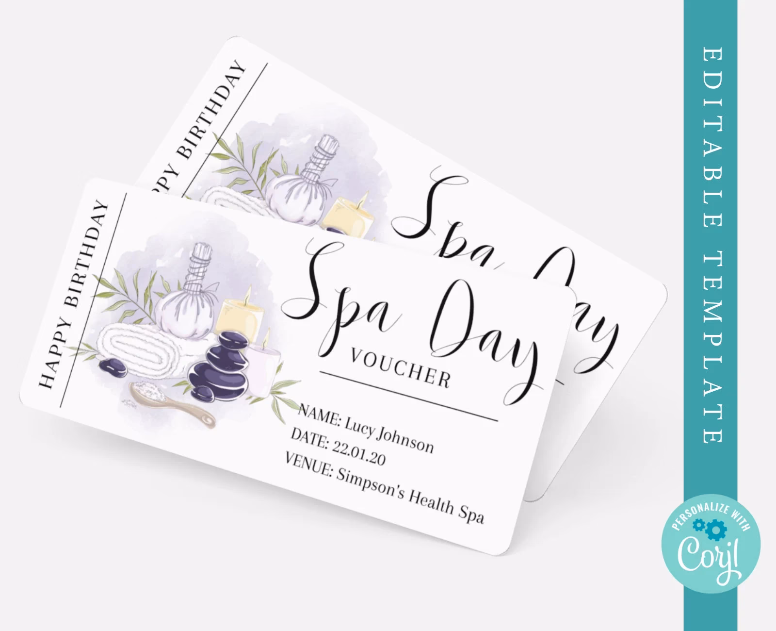 When does a spa & wellness gift card ship?