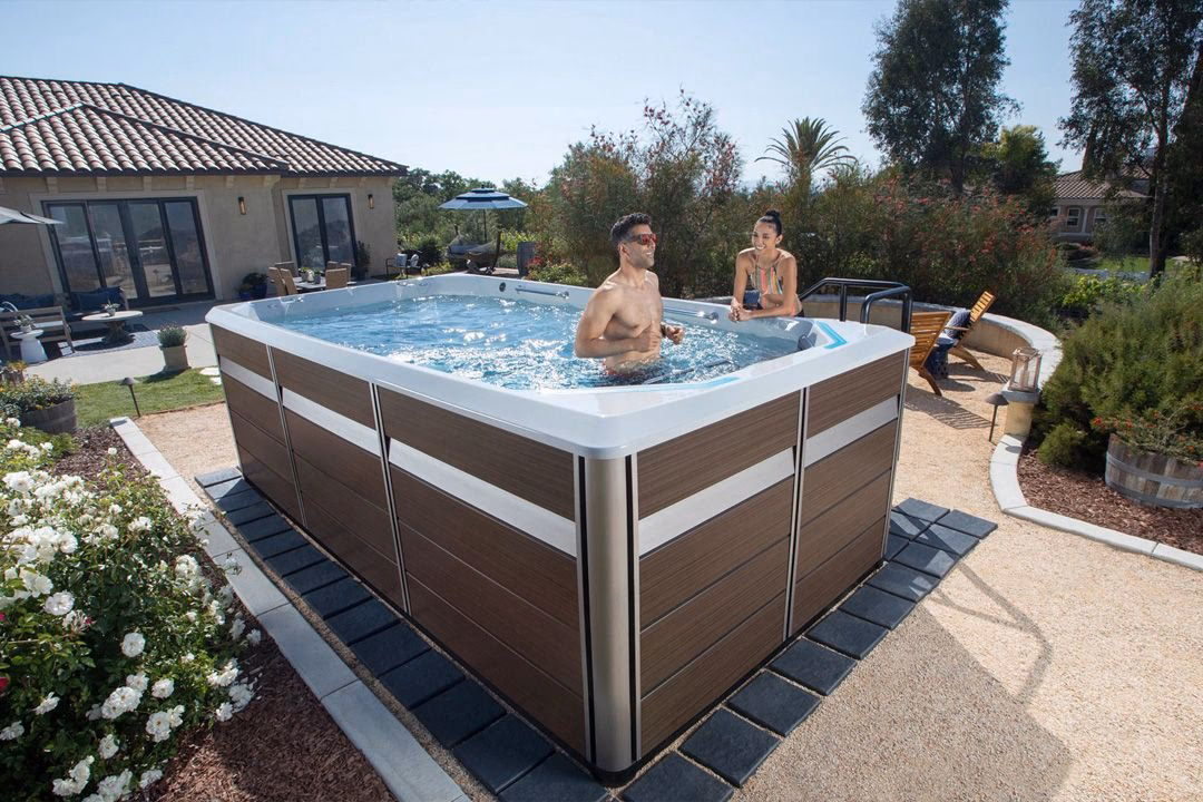 How much does an empty spa weigh?