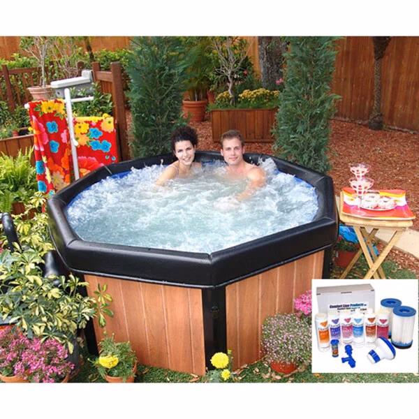 What is a spa N a box portable hot tub?