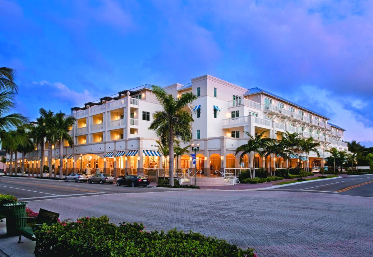 Wo befindet sich das Blue Spa?