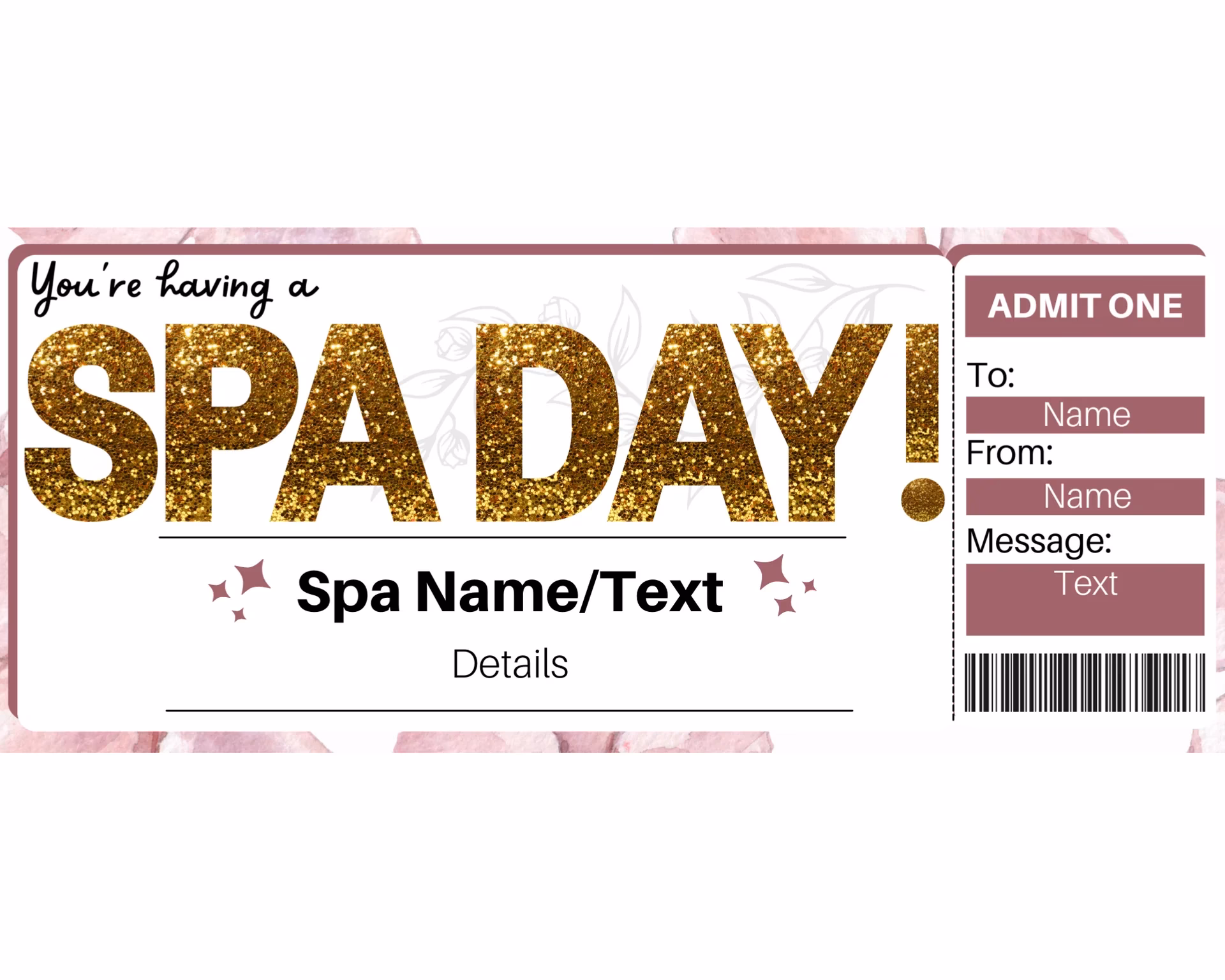 What is the use of a Spa Castle voucher?