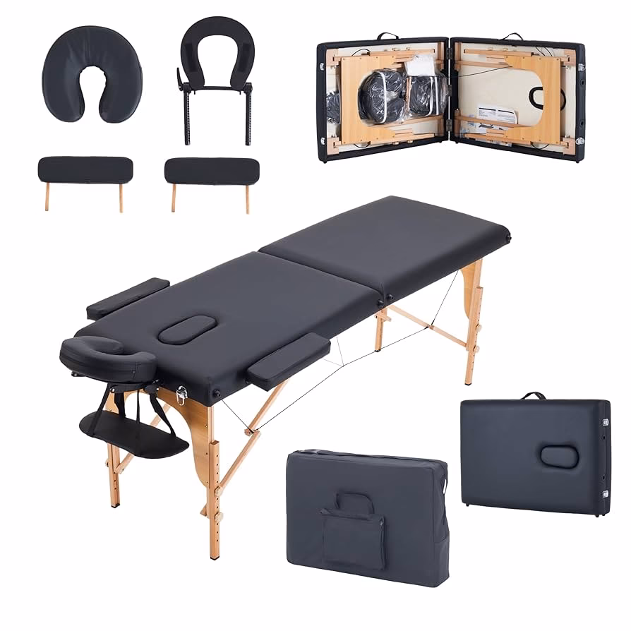 Do massage tables come with a headrest?