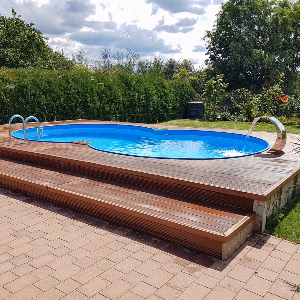 Was ist der Unterschied zwischen einem ovalpool und einem stahlwandpool?