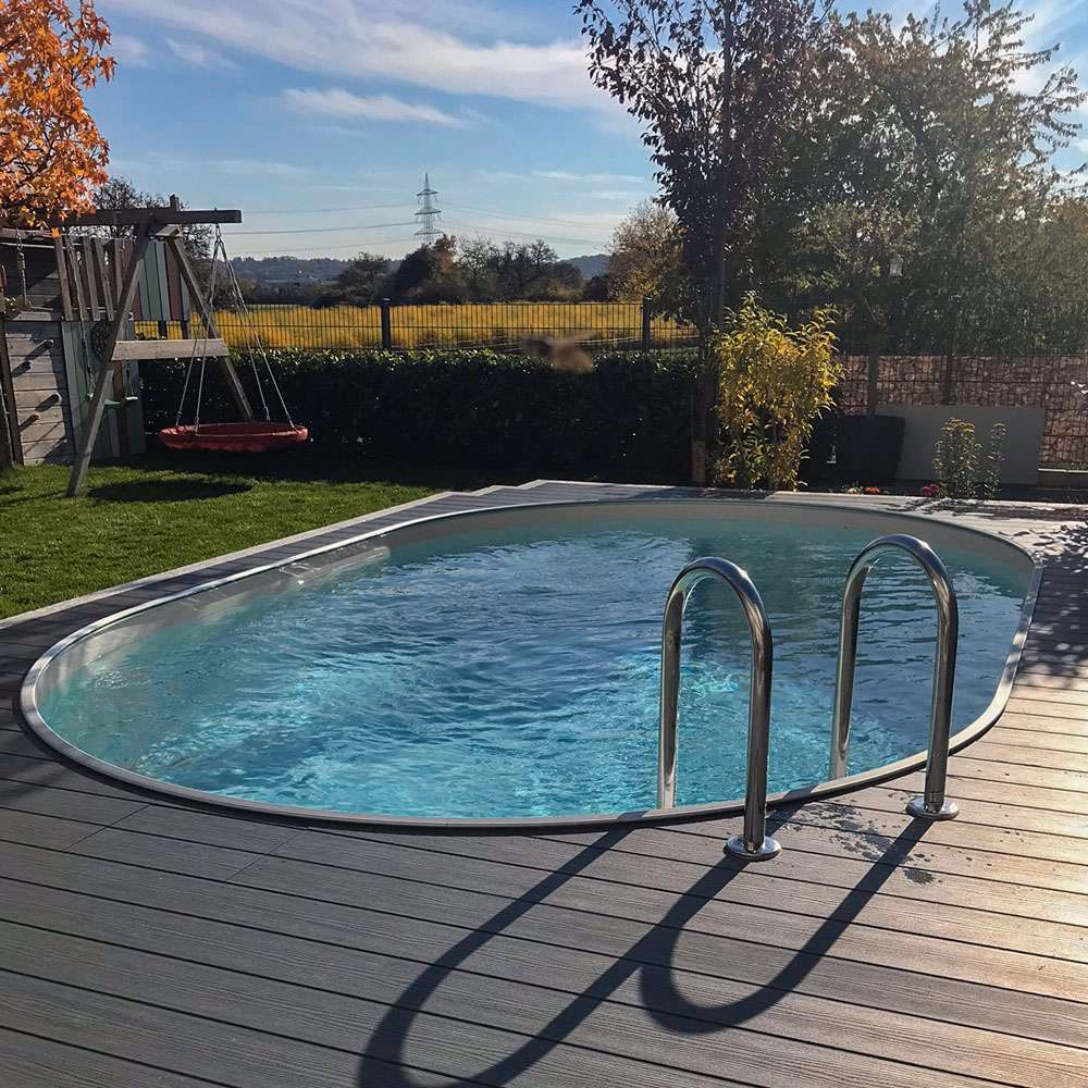 Wie groß sollte ein Pool sein?