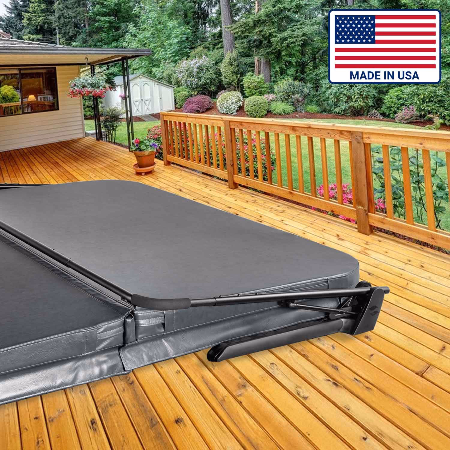 What is a spa cover lifter?