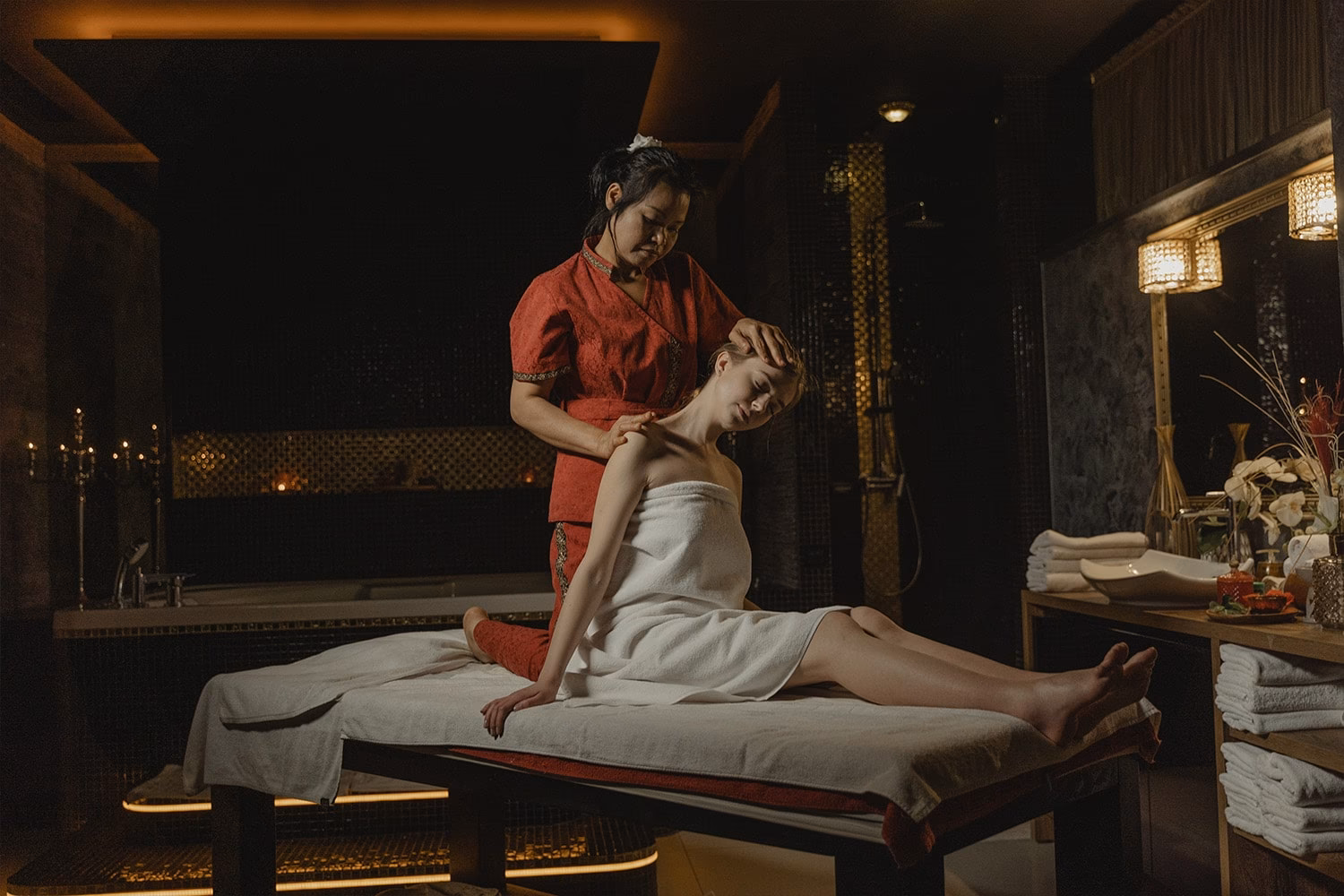 Was sind die Kontraindikationen für die Thai-Massage?