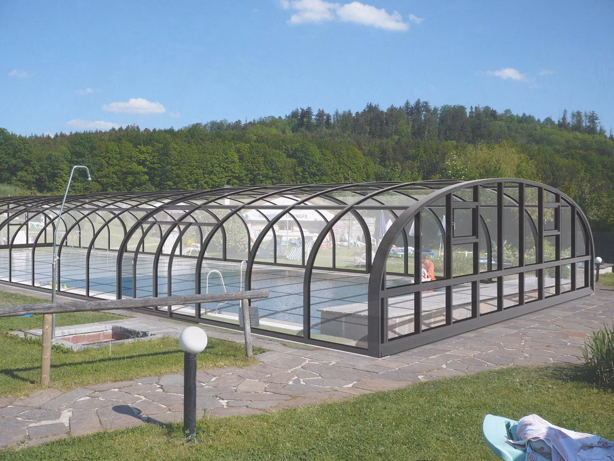 Wie groß ist die Sauna-Anlage?