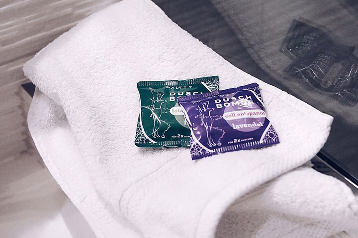 Kann man Badebomben in der Dusche verwenden?