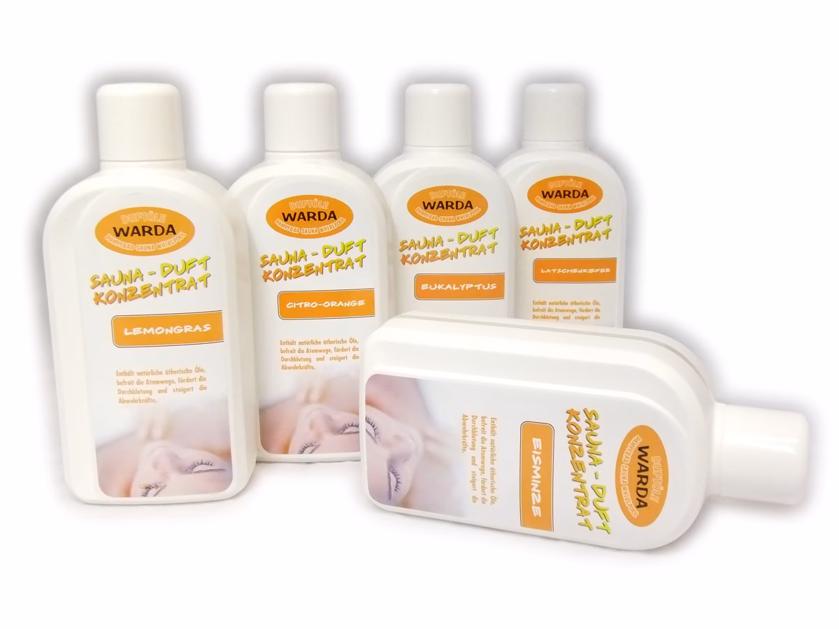 Welche Saunaaufguss-Konzentrate gibt es?