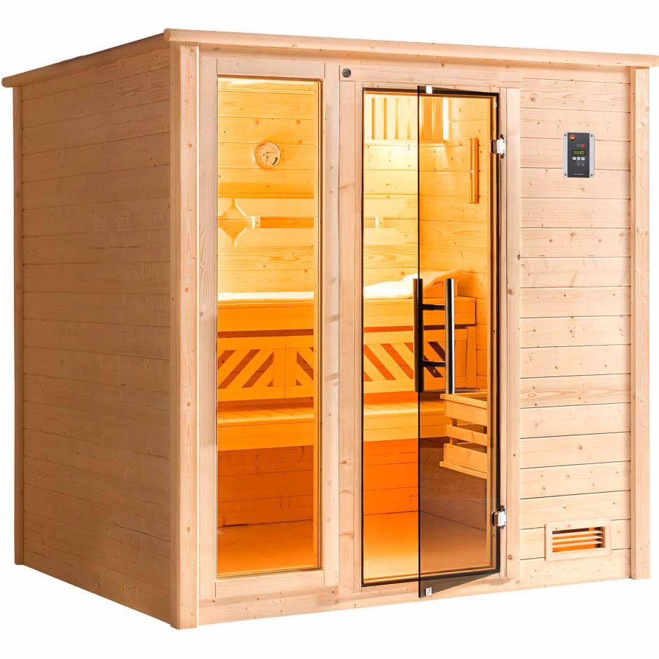 Welche Sauna eignet sich für eine freie Ecke?