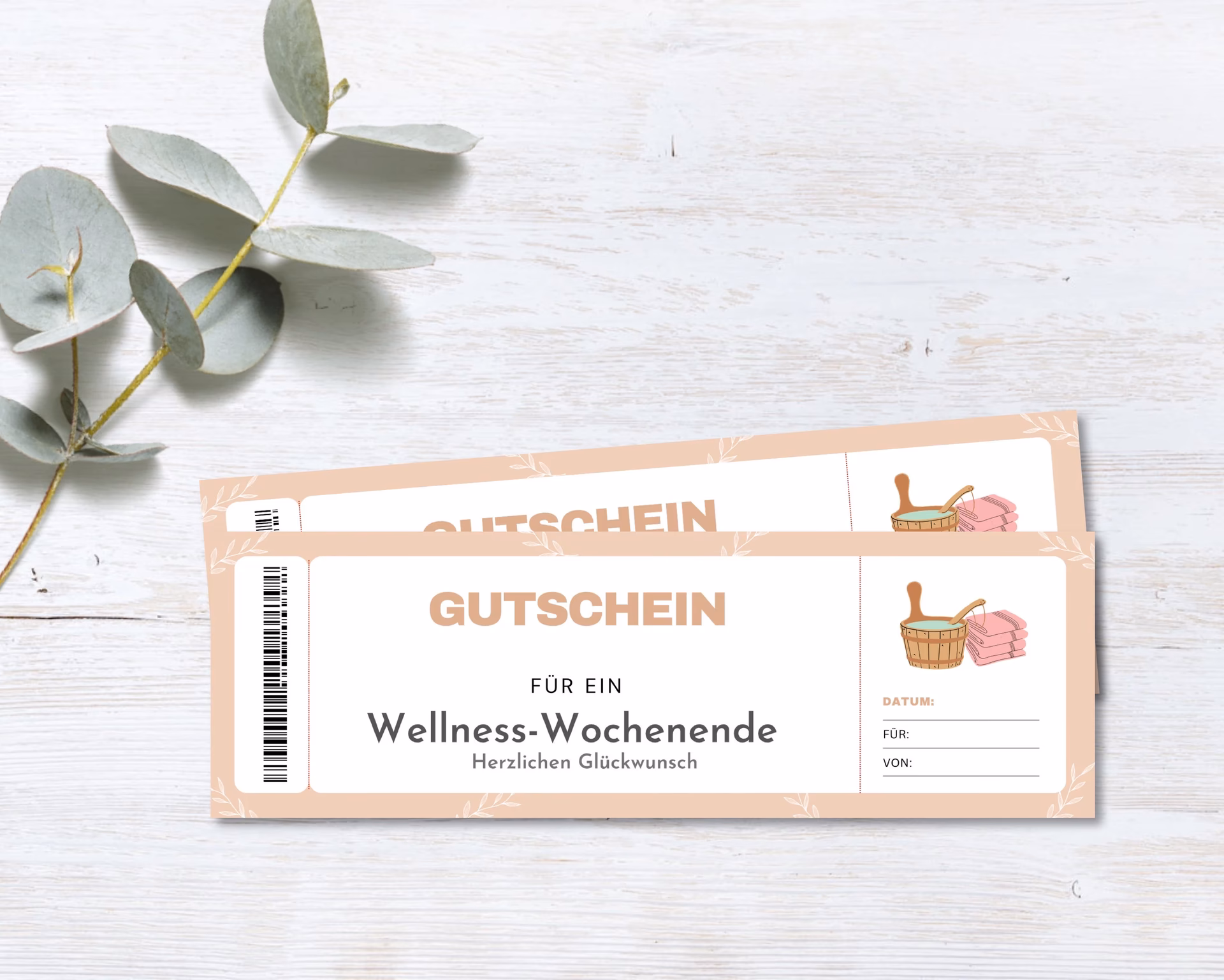 Was ist ein hotelgutschein für einen Wellnessurlaub?